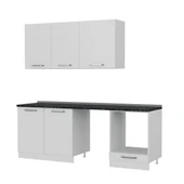 Minar 220 Cm Mutfak Dolabı Beyaz 220-B13 thumbnail 6