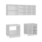 Minar 220 Cm Mutfak Dolabı Beyaz Antrasit 220-A11 thumbnail 7