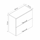 Minar Mtfk Mdl Üst 2Yk1R 80Cm Dlp Byz - 8
