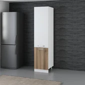 Minar 50 Cm Mutfak Boy Dolabı Beyaz Dore D50-D1 thumbnail 3