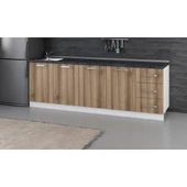 Minar 245 Cm Mutfak Dlb Byz Dore 245-D3-Alt thumbnail 2