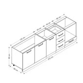 Minar 275 Cm Mutfak Dlb Byz Dore 275-D6-Alt thumbnail 8