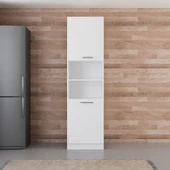 Minar 60 Cm Mutfak Boy Dolabı Beyaz D60-B2 thumbnail 1