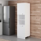 Minar 60 Cm Mutfak Boy Dolabı Beyaz D60-B2 thumbnail 5