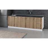 Minar 245 Cm Mutfak Dlb Byz Dore 245-D1-Alt thumbnail 1