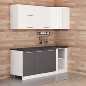 Minar 195Cm Köşe Mtfk Dlp Byz Antr K195-A3 thumbnail 1