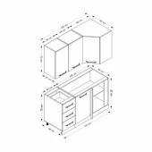 Minar 145Cm Köşe Mtfk Dlp Byz Dore K145-D2 - 8