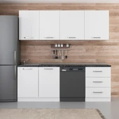 Minar 220 Cm Mutfak Dolabı Beyaz 220-B12 thumbnail 1