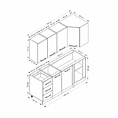 Minar 185Cm Köşe Mtfk Dlp Byz Dore K185-D4 thumbnail 8