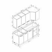 Minar 190Cm Köşe Mtfk Dlp Byz K190-B1 thumbnail 8