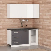 Minar 155Cm Köşe Mtfk Dlp Byz Antr K155-A2 thumbnail 2