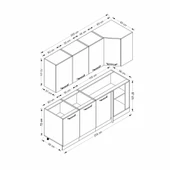 Minar 205Cm Köşe Mtfk Dlp Byz Dore K205-D1 thumbnail 8