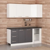 Minar 185Cm Köşe Mtfk Dlp Byz Antr K185-A4 thumbnail 2