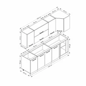 Minar 240Cm Köşe Mtfk Dlp Byz Dore K240-D2 thumbnail 8