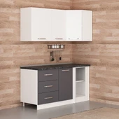 Minar 165Cm Köşe Mtfk Dlp Byz Antr K165-A2 thumbnail 1