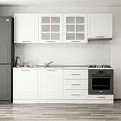 Minar 240Cm Mebran C Mutfak Dlp Beyaz 240-Mcb1 - 2