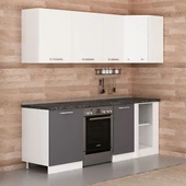 Minar 225Cm Köşe Mtfk Dlp Byz Antr K225-A2 thumbnail 1