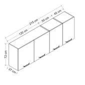 Minar 215 Cm Mutfak Dlb Byz 215-B2-Üst thumbnail 8