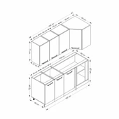 Minar 185Cm Köşe Mtfk Dlp Byz K185-B1 thumbnail 8
