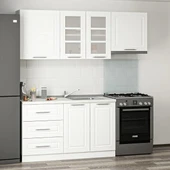 Minar 200Cm Mebran C Mutfak Dlp Beyaz 200-Mcb2 thumbnail 3