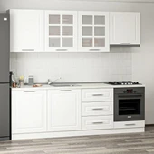 Minar 240Cm Mebran C Mutfak Dlp Beyaz 240-Mcb1 - 3