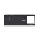 Minar 230 Cm Mutfak Dlb Byz Ant 230-A6-Alt - 5