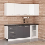 Minar 205Cm Köşe Mtfk Dlp Byz Antr K205-A2 thumbnail 2