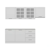 Minar 240Cm Mebran C Mutfak Dlp Beyaz 240-Mcb2 thumbnail 6