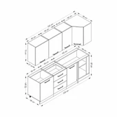 Minar 225Cm Köşe Mtfk Dlp Byz K225-B3 thumbnail 8