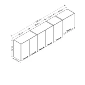 Minar 265 Cm Mutfak Dlb Byz 265-B4-Üst thumbnail 8