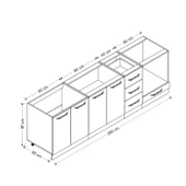 Minar 260 Cm Mutfak Dlb Byz 260-B3-Alt thumbnail 2
