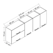 Minar 215 Cm Mutfak Dlb Byz 215-B1-Üst - 8