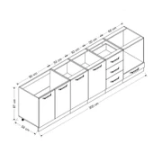 Minar 300 Cm Mutfak Dlb Byz Dore 300-D4-Alt thumbnail 3