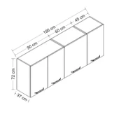 Minar 195 Cm Mutfak Dlb Byz 195-B1-Üst thumbnail 8