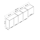 Minar 250 Cm Mutfak Dlb Byz 250-B4-Üst thumbnail 8