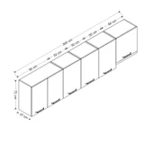 Minar 300 Cm Mutfak Dlb Byz 300-B5-Üst thumbnail 8