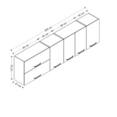 Minar 265 Cm Mutfak Dlb Byz 265-B2-Üst thumbnail 8