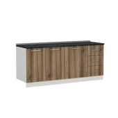 Minar 195 Cm Mutfak Dlb Byz Dore 195-D1-Alt thumbnail 4