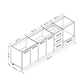 Minar 265 Cm Mutfak Dlb Byz 265-B3-Alt thumbnail 8