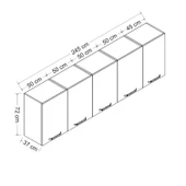 Minar 245 Cm Mutfak Dlb Byz 245-B3-Üst - 8