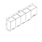 Minar 260 Cm Mutfak Dlb Byz 260-B7-Üst - 8