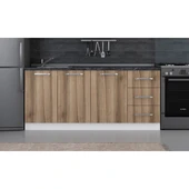 Minar 185 Cm Mutfak Dlb Byz Dore 185-D1-Alt thumbnail 1