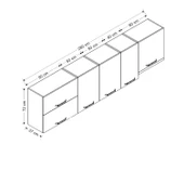 Minar 280 Cm Mutfak Dlb Byz 280-B7-Üst thumbnail 8