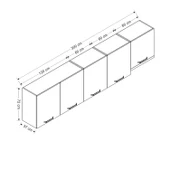 Minar 300 Cm Mutfak Dlb Byz 300-B11-Üst - 8