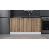 Minar 165 Cm Mutfak Dlb Byz Dore 165-D1-Alt thumbnail 1