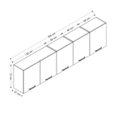 Minar 300 Cm Mutfak Dlb Byz 300-B3-Üst thumbnail 8