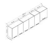 Minar 285 Cm Mutfak Dlb Byz 285-B7-Üst thumbnail 8