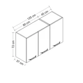 Minar 125 Cm Mutfak Dlb Byz 125-B1-Üst thumbnail 8