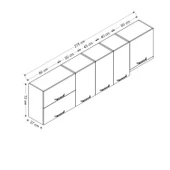 Minar 275 Cm Mutfak Dlb Byz 275-B4-Üst thumbnail 8