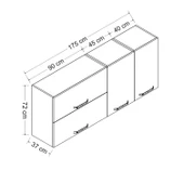 Minar 175 Cm Mutfak Dlb Byz 175-B2-Üst - 8